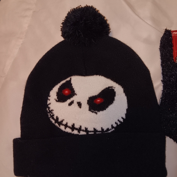 Nightmare Before Christmas;Jack Skellington Beanie and sock bundle!! - Picture 2 of 6